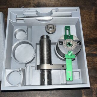 "PCPS TOOL", Package,  PCPS + "5 HIGH QUALITY SHELL HOLDERS" + "2 PRIMER TUBES"  STORAGE BOX w/ LID" (Copy)