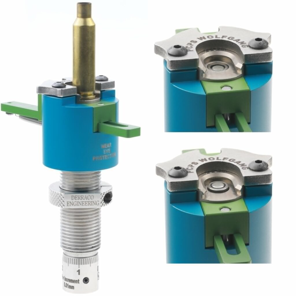 NEW BASE vs extractor ring for Reference PCPS Precision Case Priming System WOLFGANG MODEL